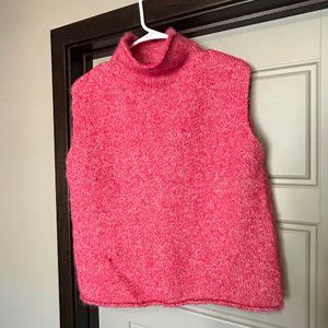 ZARA Pink Sweater Vest